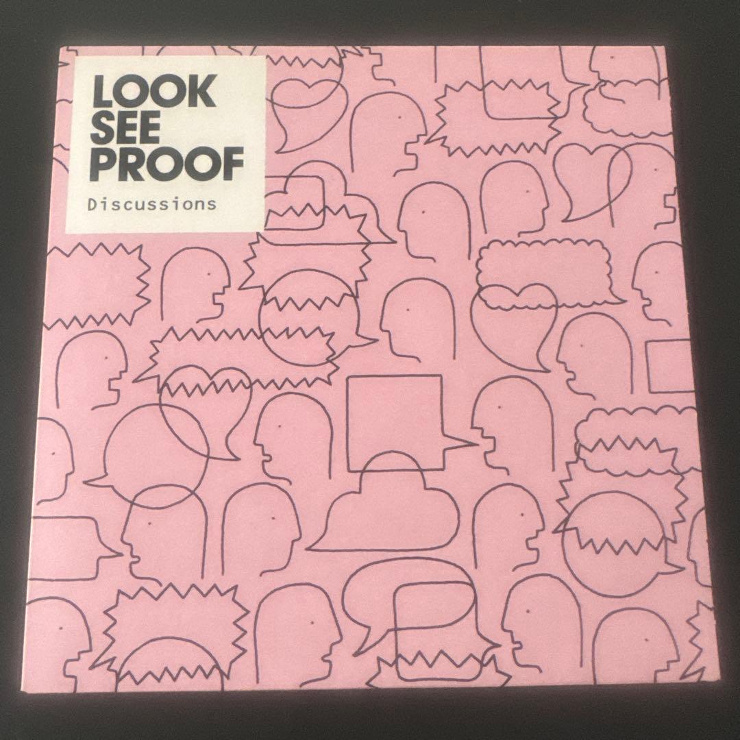 Look See Proof - Discussions 7" Vinyl Record, 2008 Indie Pop, UK Import