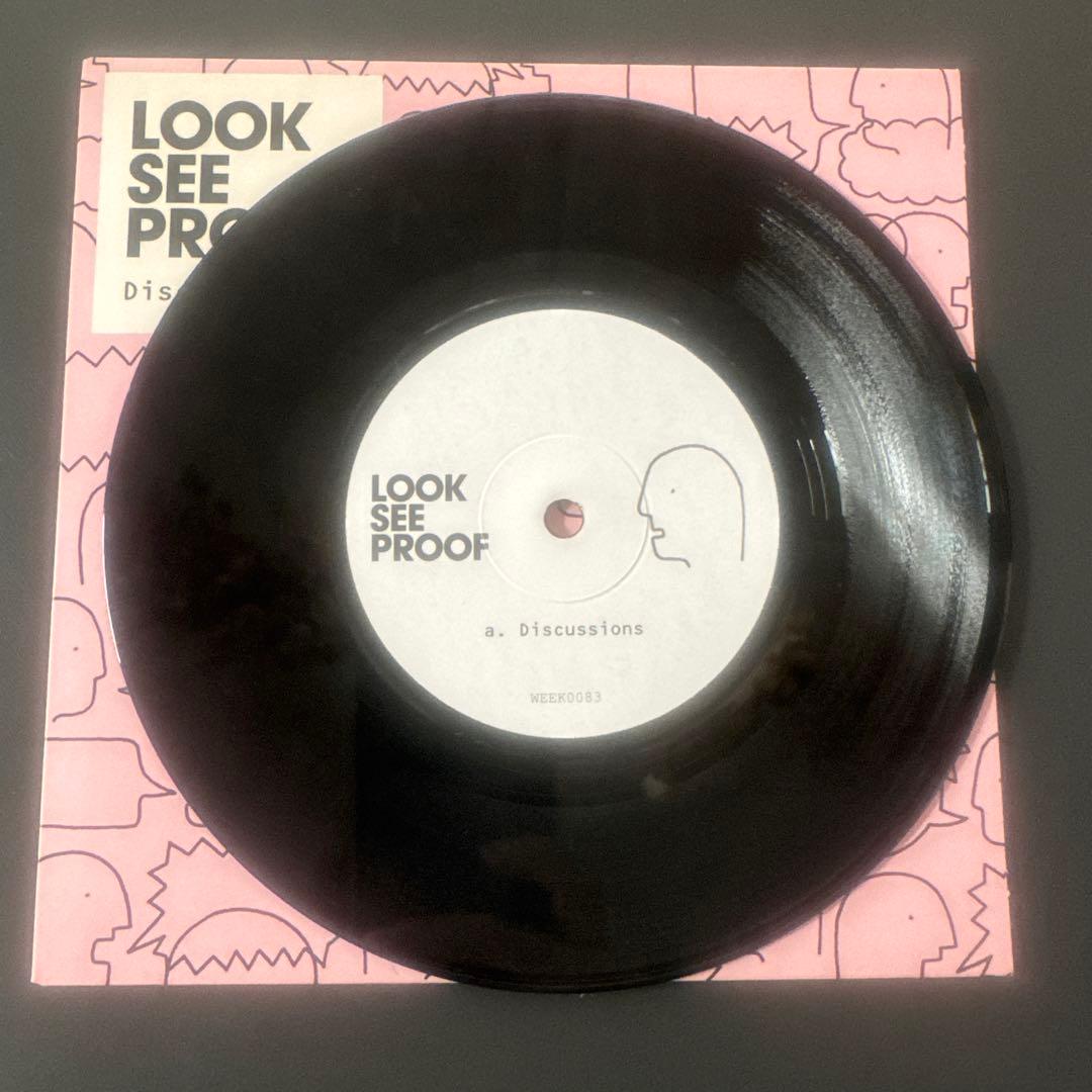 Look See Proof - Discussions 7" Vinyl Record, 2008 Indie Pop, UK Import