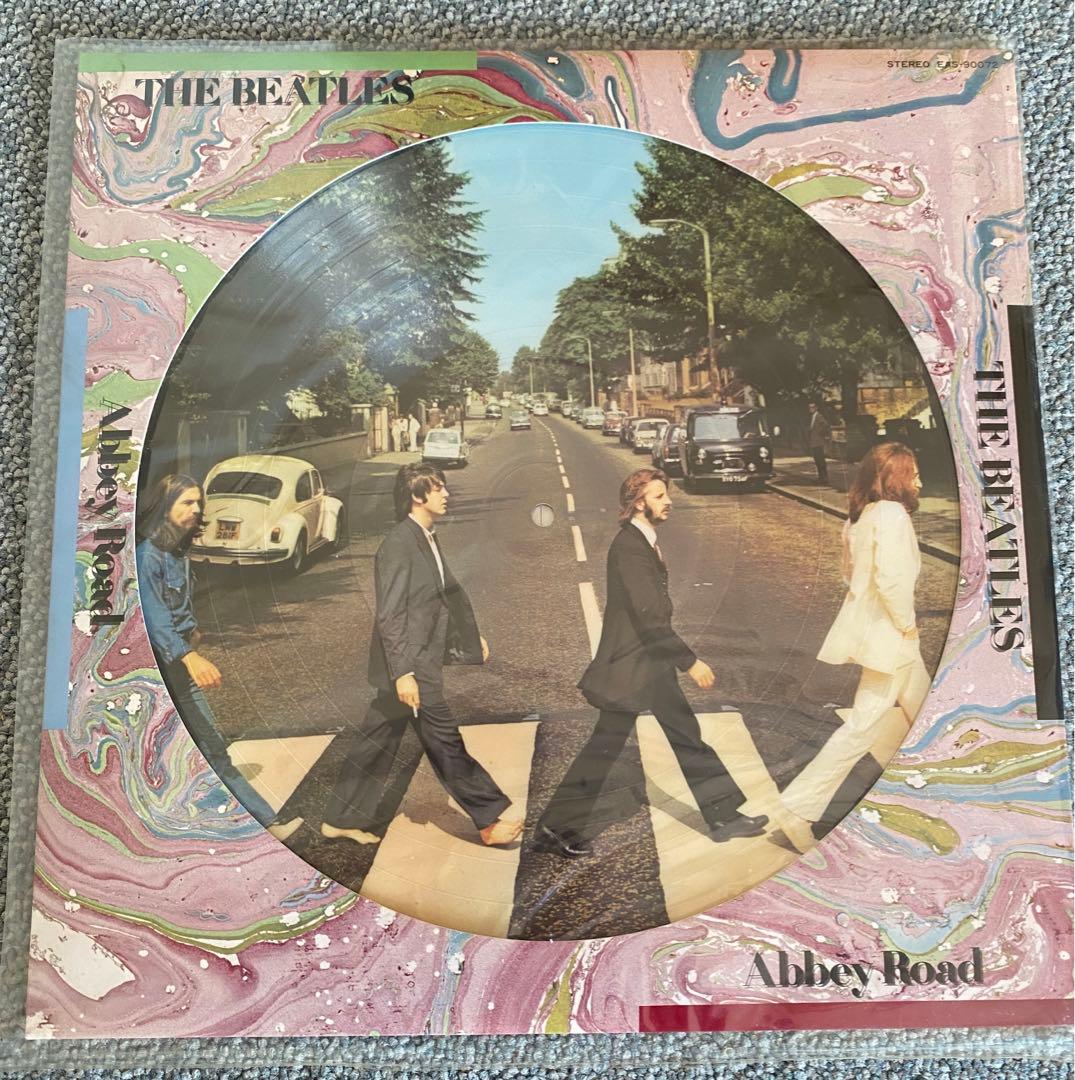 The Beatles Abbey Road Picture Disc Vinyl LP Japan Limited Edition