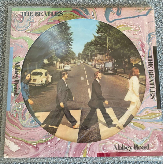 The Beatles Abbey Road Picture Disc Vinyl LP Japan Limited Edition