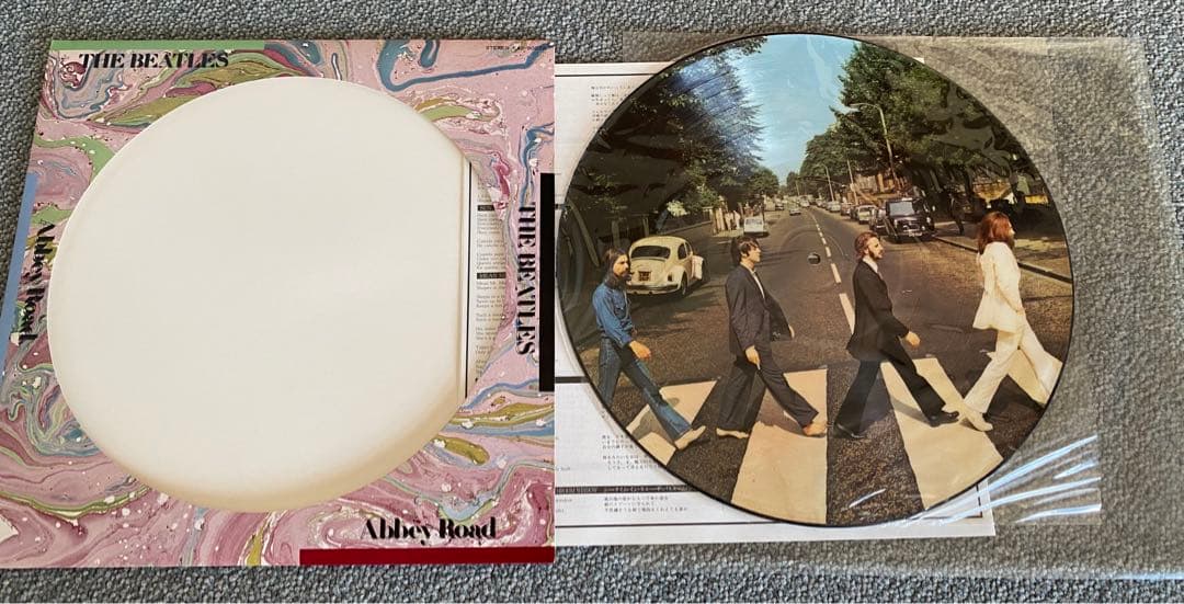 The Beatles Abbey Road Picture Disc Vinyl LP Japan Limited Edition
