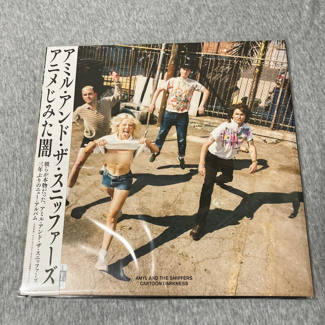 Amyl and The Sniffers Cartoon Darkness Japan LP Pink Vinyl Unplayed