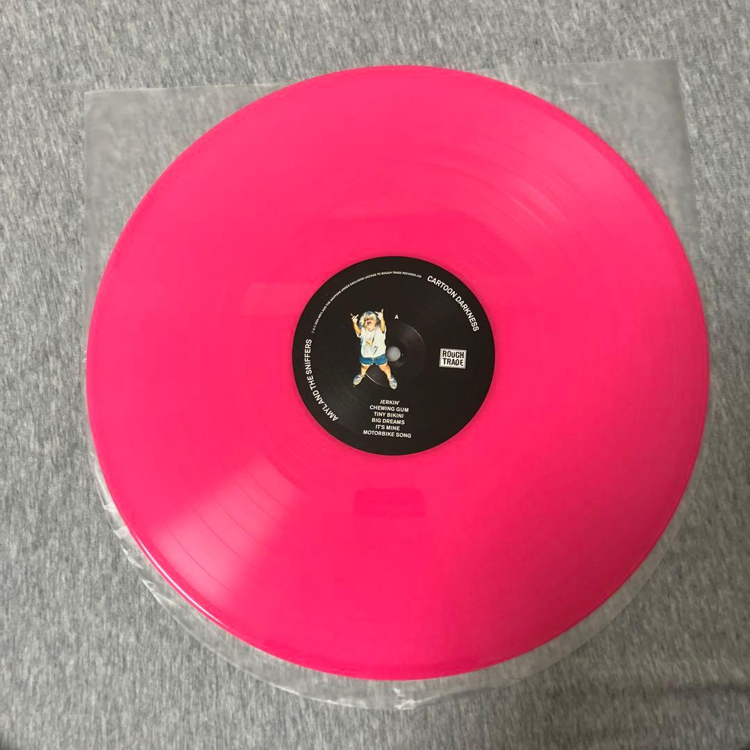 Amyl and The Sniffers Cartoon Darkness Japan LP Pink Vinyl Unplayed