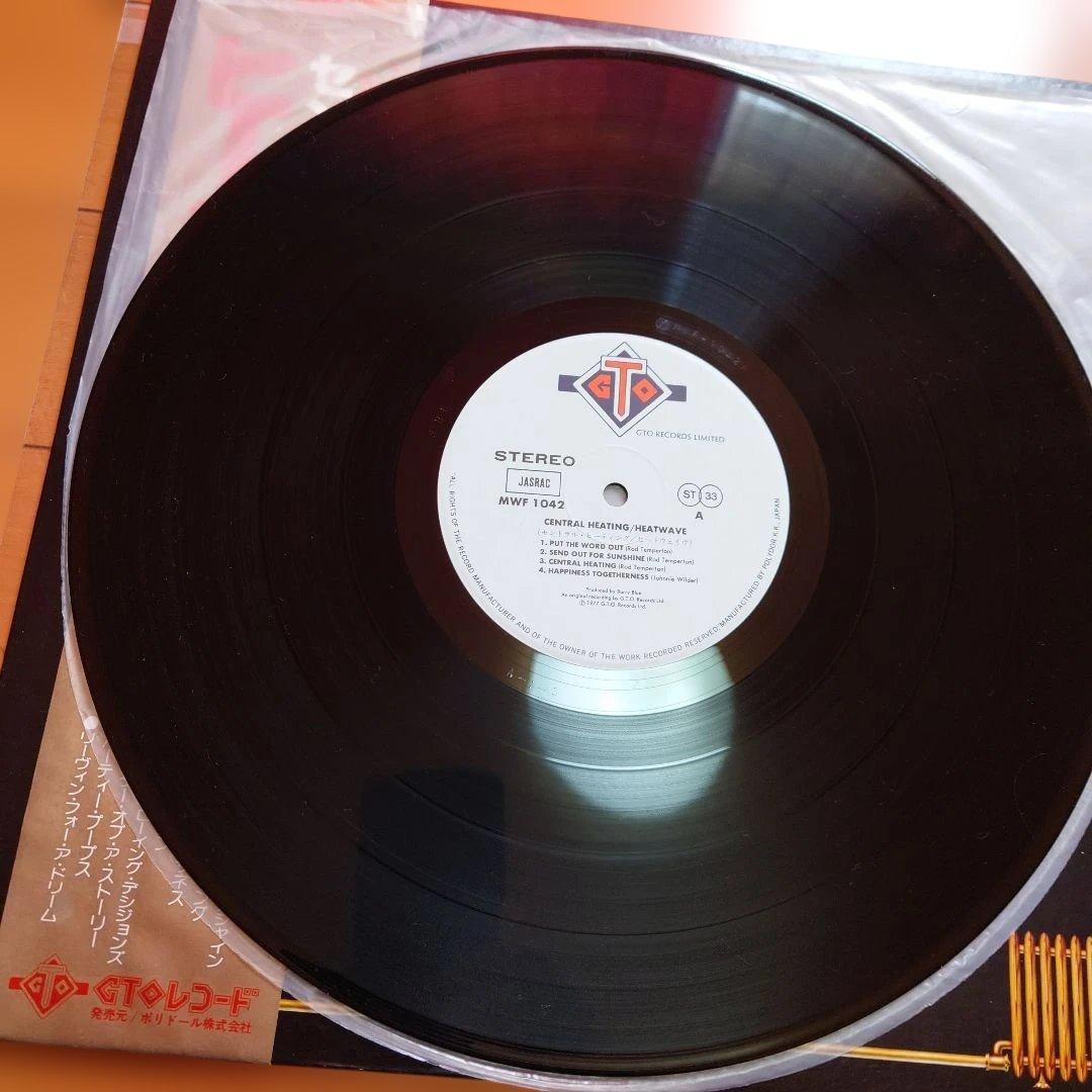 Heatwave - Central Heating LP 1978 Japan Original w/ Obi Soul Funk Rod Temperton