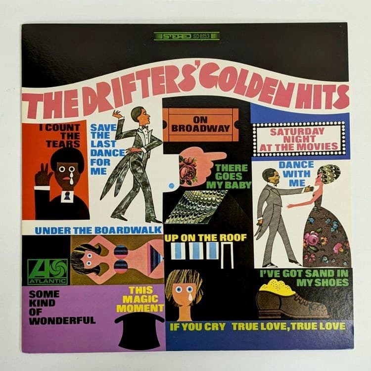 The Drifters Golden Hits LP R&B Best Japan Import Used | Japansoundstore