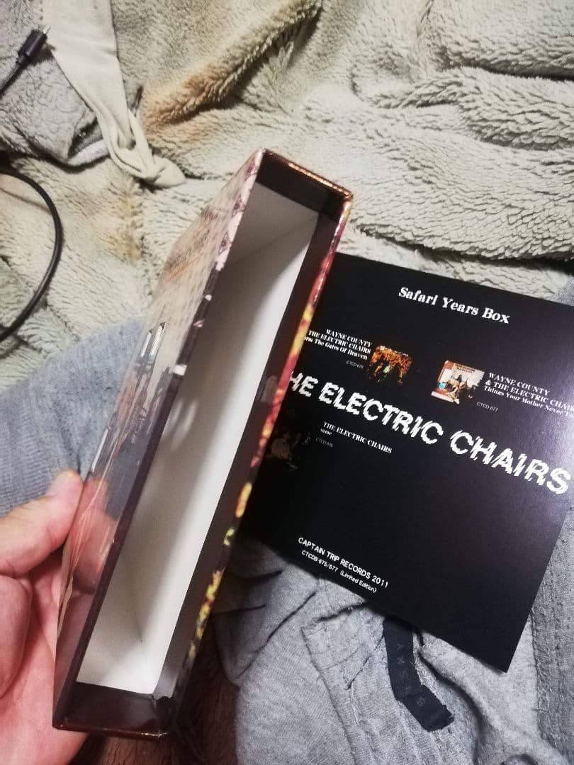 Wayne County & The Electric Chairs Safari Years Box CD Slipcase 2011 Japan Press