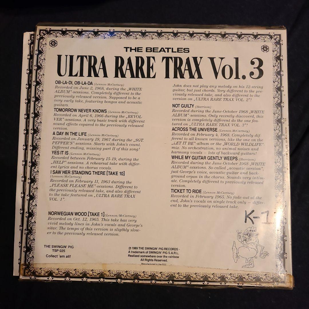 Beatles Ultra Rare Trax Vol.3 Colored Vinyl Used 7inch Collectible | Japansoundstore