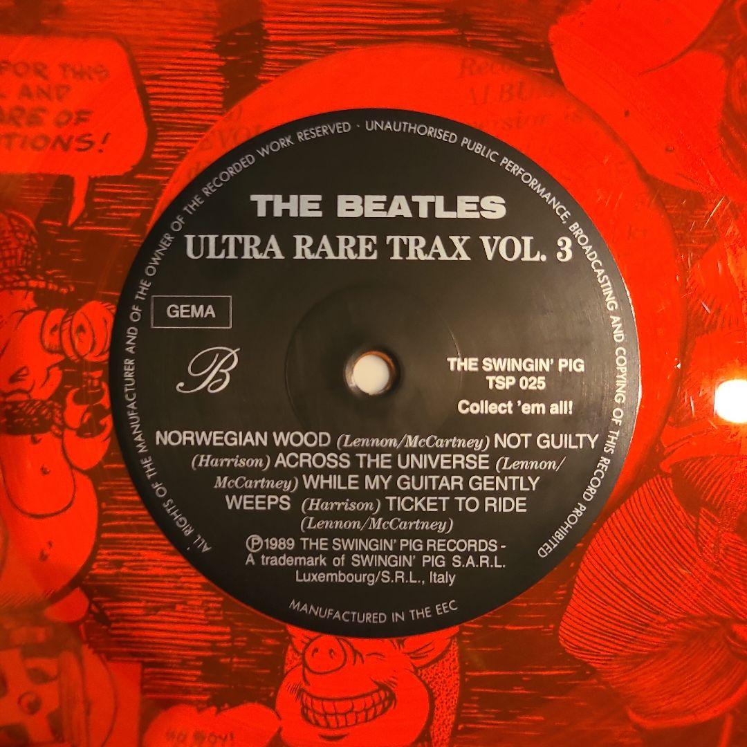 Beatles Ultra Rare Trax Vol.3 Colored Vinyl Used 7inch Collectible | Japansoundstore
