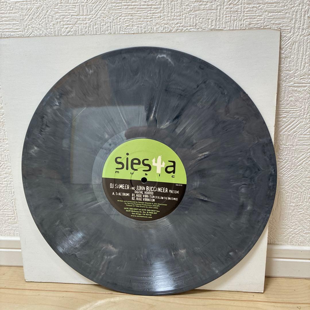 DJ Sameer & John Buccaneer - Digital Voodoo 12-inch Vinyl Siesta Music House