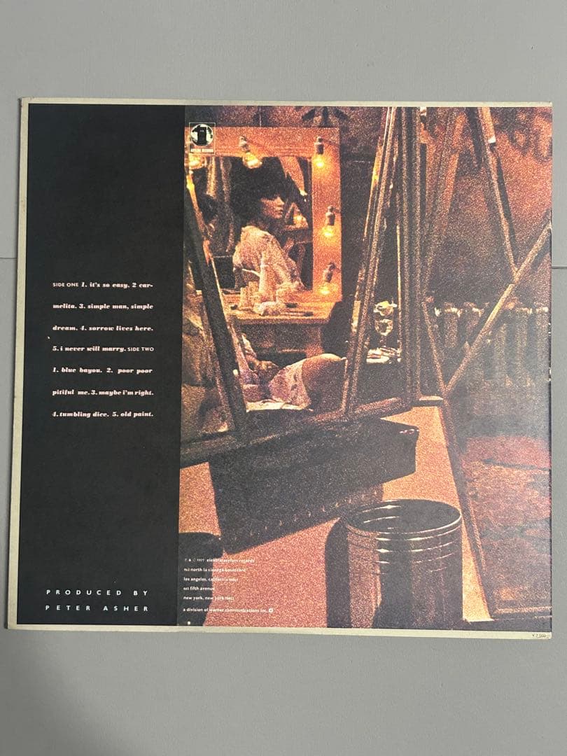Linda Ronstadt Simple Dreams Vinyl LP Japan Pressing P-10410Y