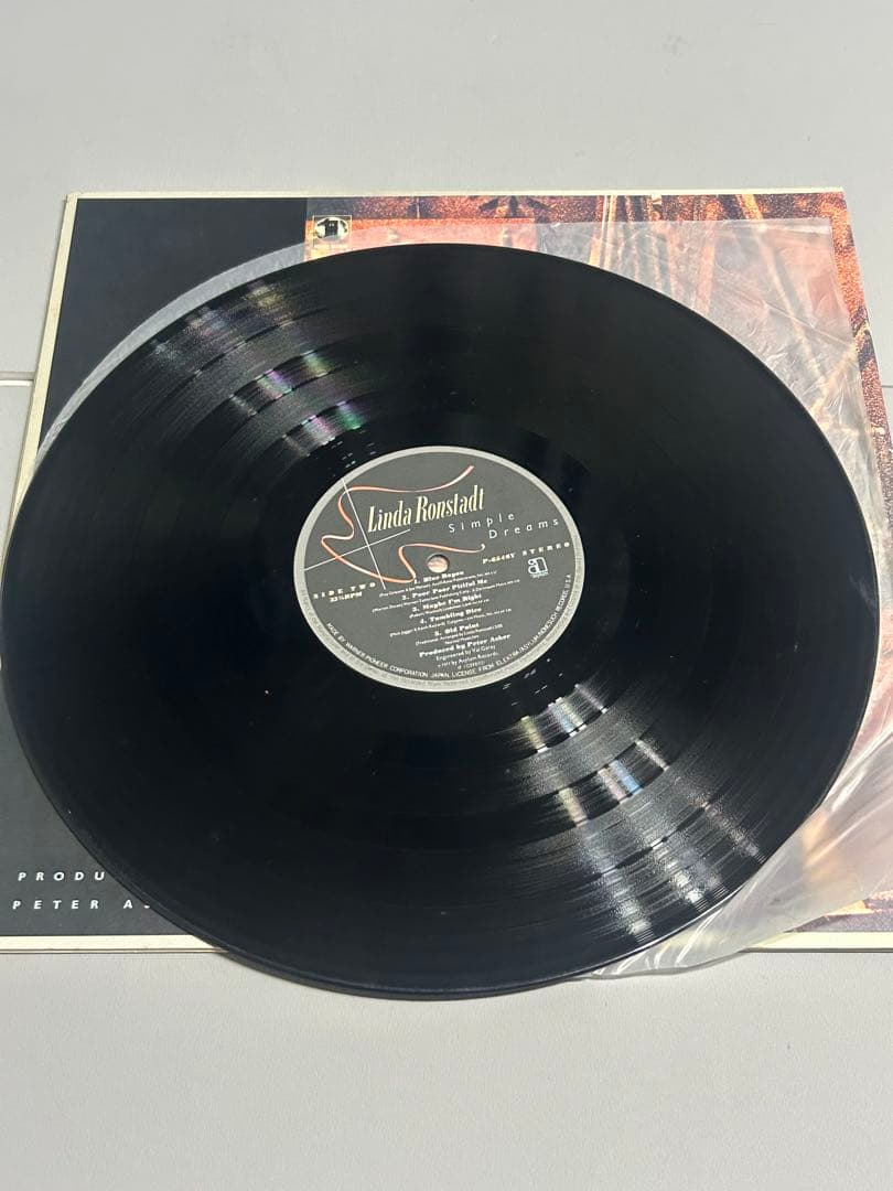 Linda Ronstadt Simple Dreams Vinyl LP Japan Pressing P-10410Y