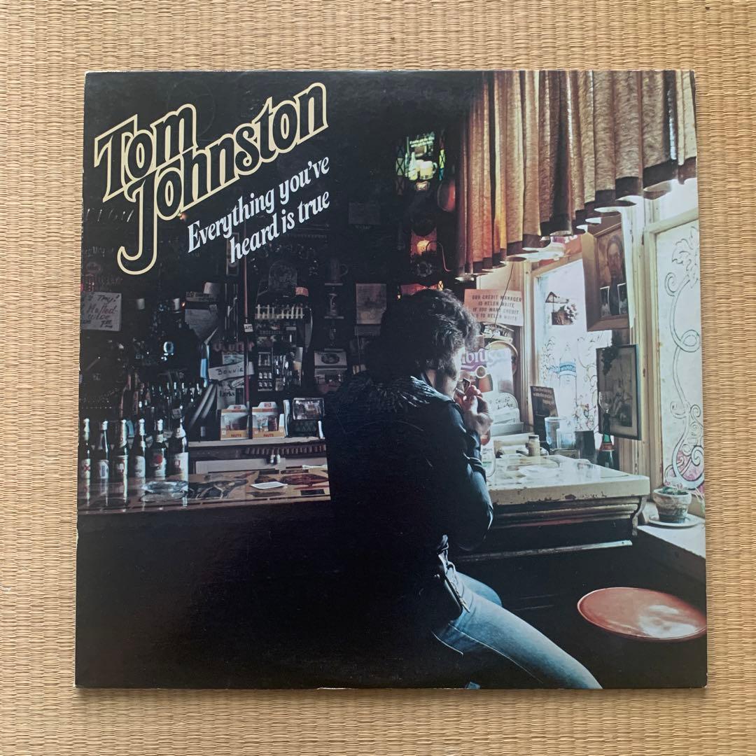 Tom Johnston Everything You've Heard Is True LP Vinyl Record 1979 Japan Pressing