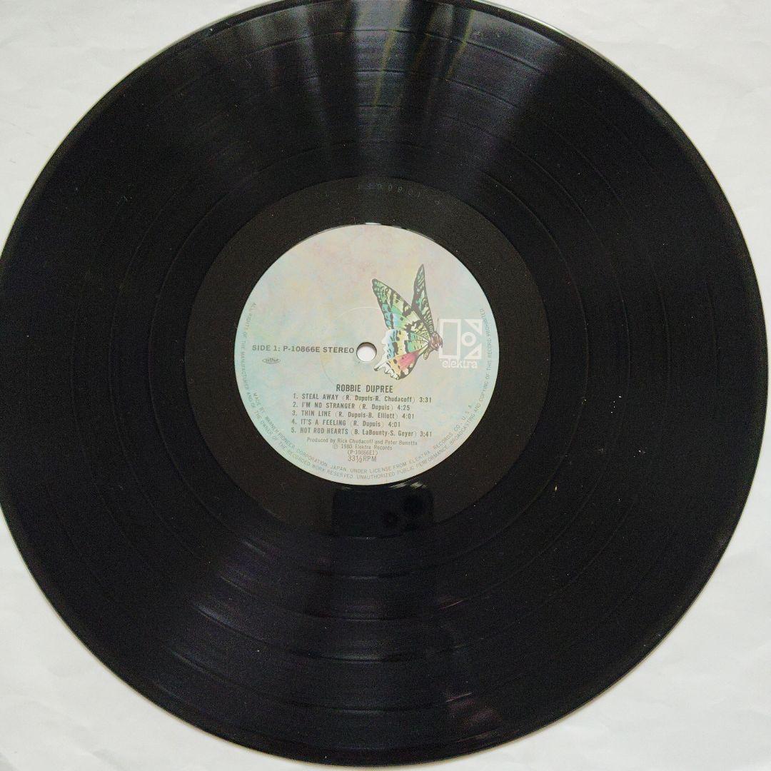 Robbie Dupree - Robbie Dupree Vinyl LP 1980 Japan Original w/Obi AOR Pop