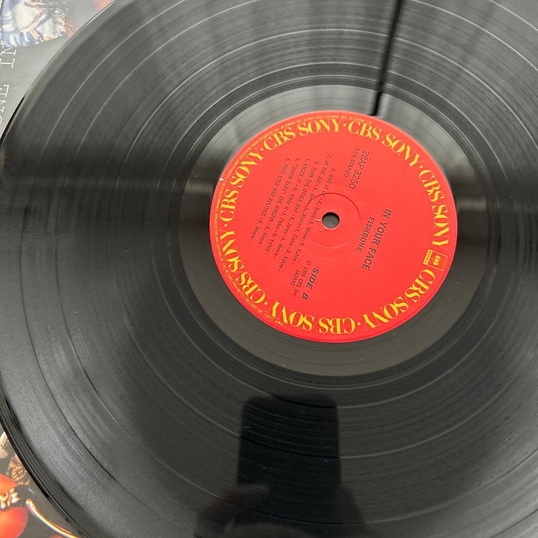 Fishbone - In Your Face LP Japan 1986 CBS/Sony 28AP 3250 Funk Rock