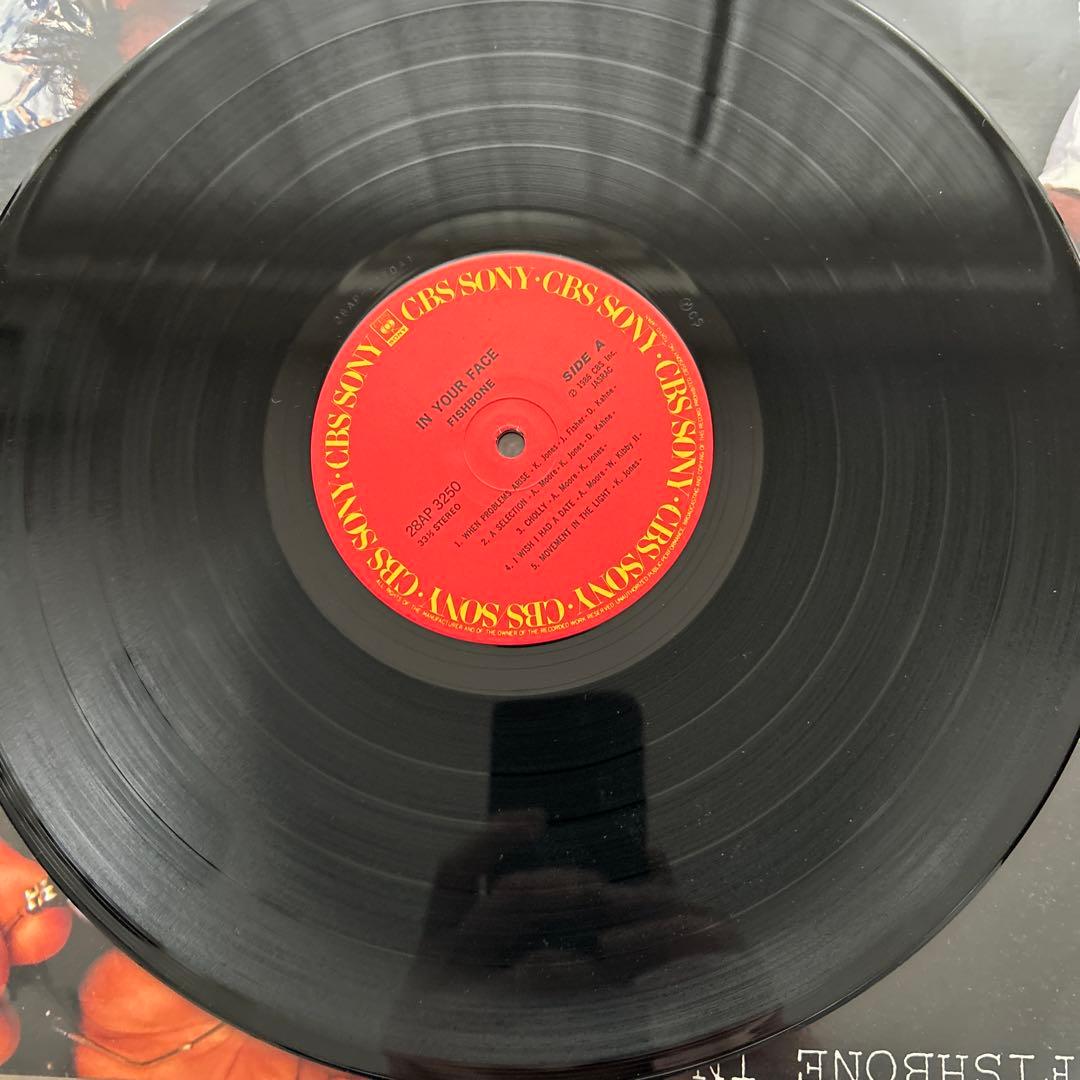 Fishbone - In Your Face LP Japan 1986 CBS/Sony 28AP 3250 Funk Rock