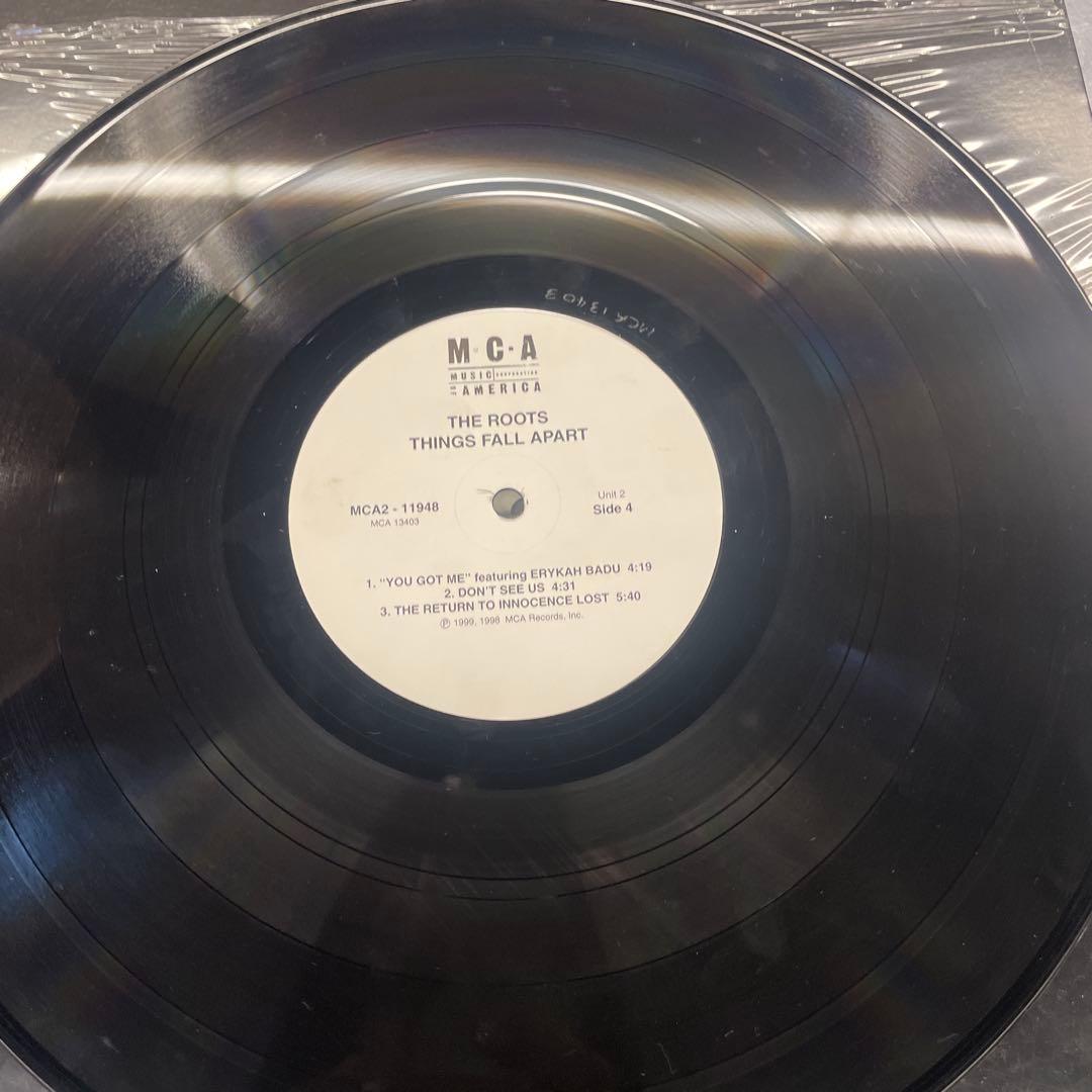 The Roots Things Fall Apart 2LP Vinyl Record MCA Records US Pressing Hip Hop