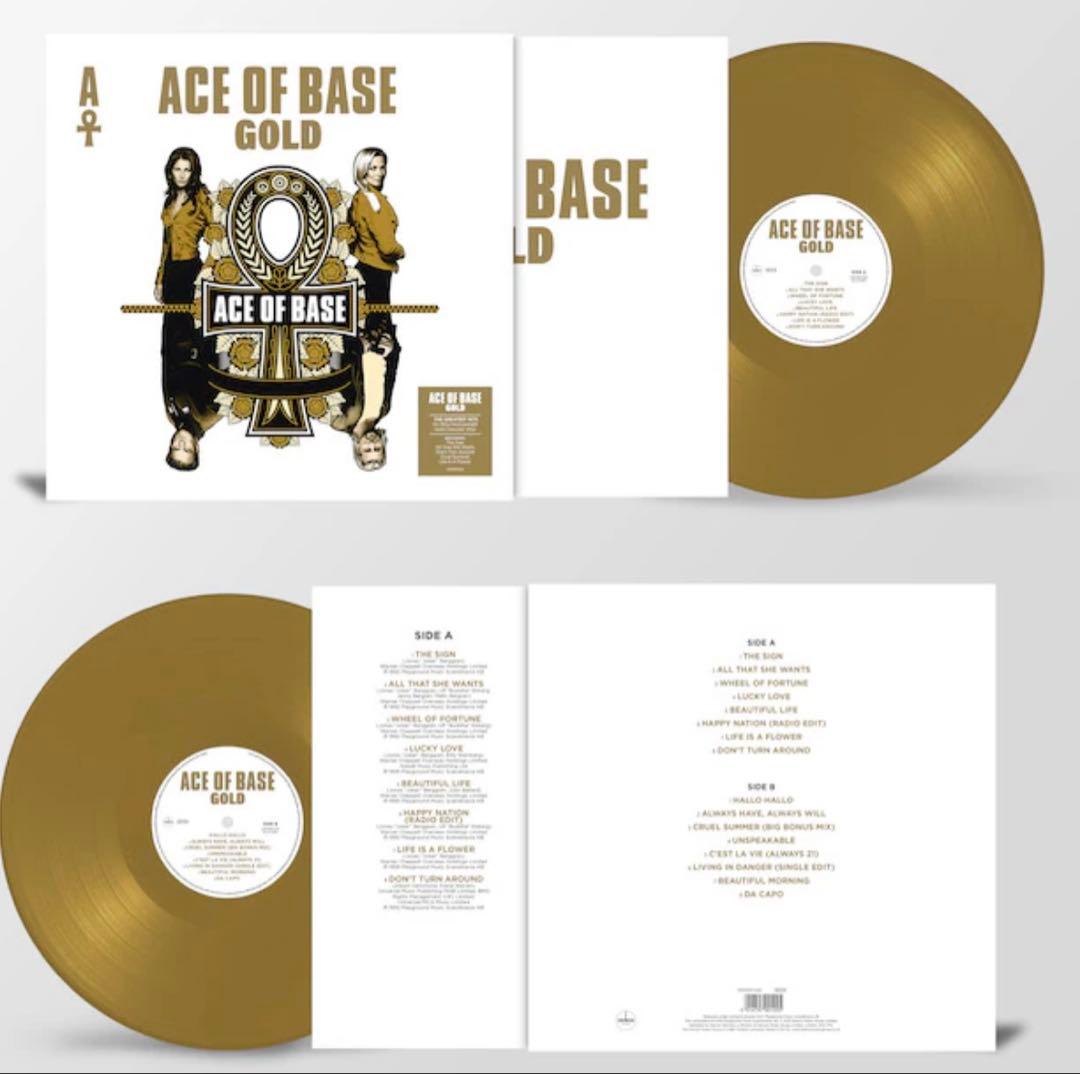 Ace of Base Gold Album LP Record 180g Vinyl Used Unopened | Japansoundstore