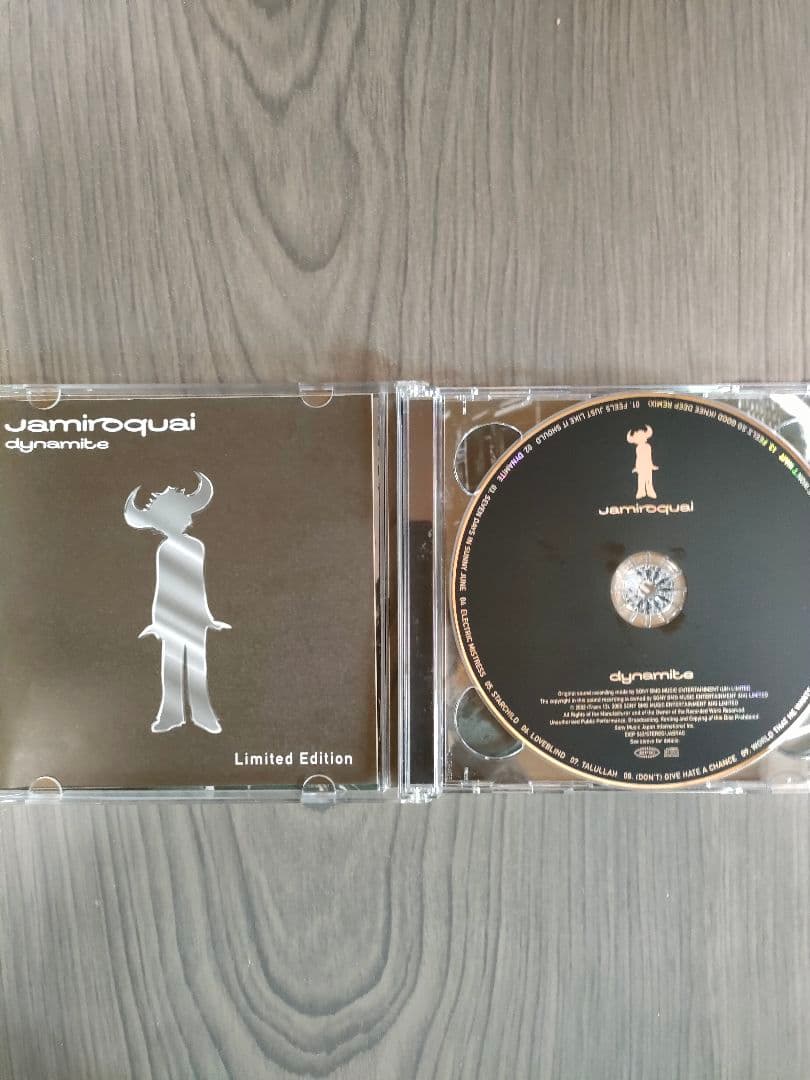 Jamiroquai Dynamite CD+DVD Japan Press Limited Edition with Bonus Track 2005