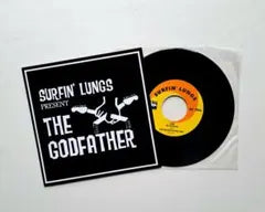 Surfin' Lungs - The Godfather 7" Vinyl Single Japan Surf Garage Rock