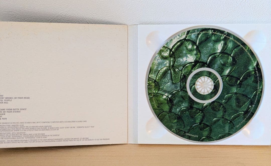 Supergrass Self-Titled Limited Edition Enhanced CD (1999) Britpop