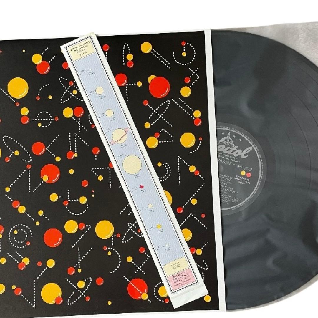 Wings Venus and Mars Vinyl LP 1975 Japan Capitol EPS-80236 Obi Insert Included