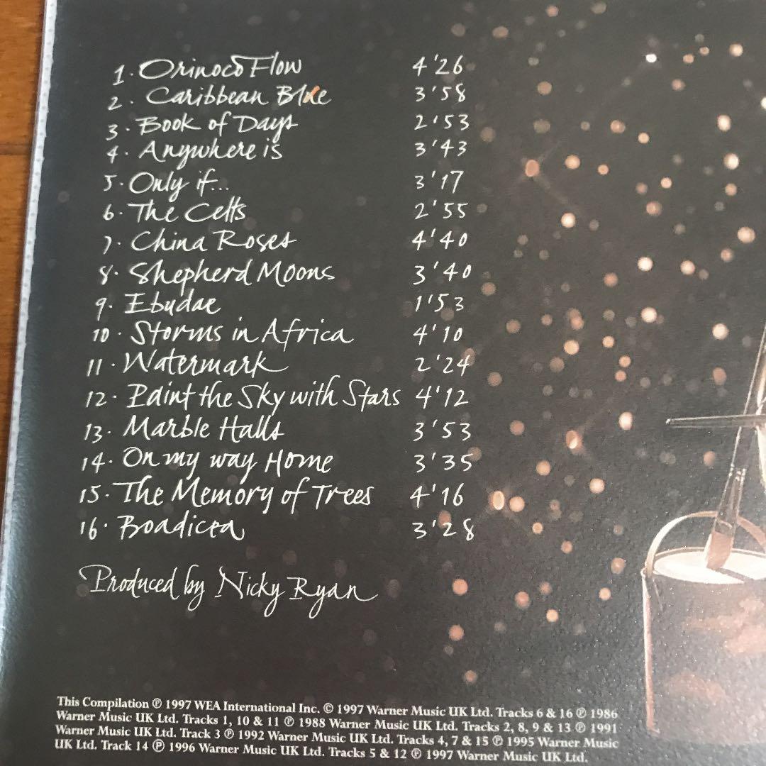 Enya - Paint the Sky with Stars CD Japan Press with OBI Best Of Compilation