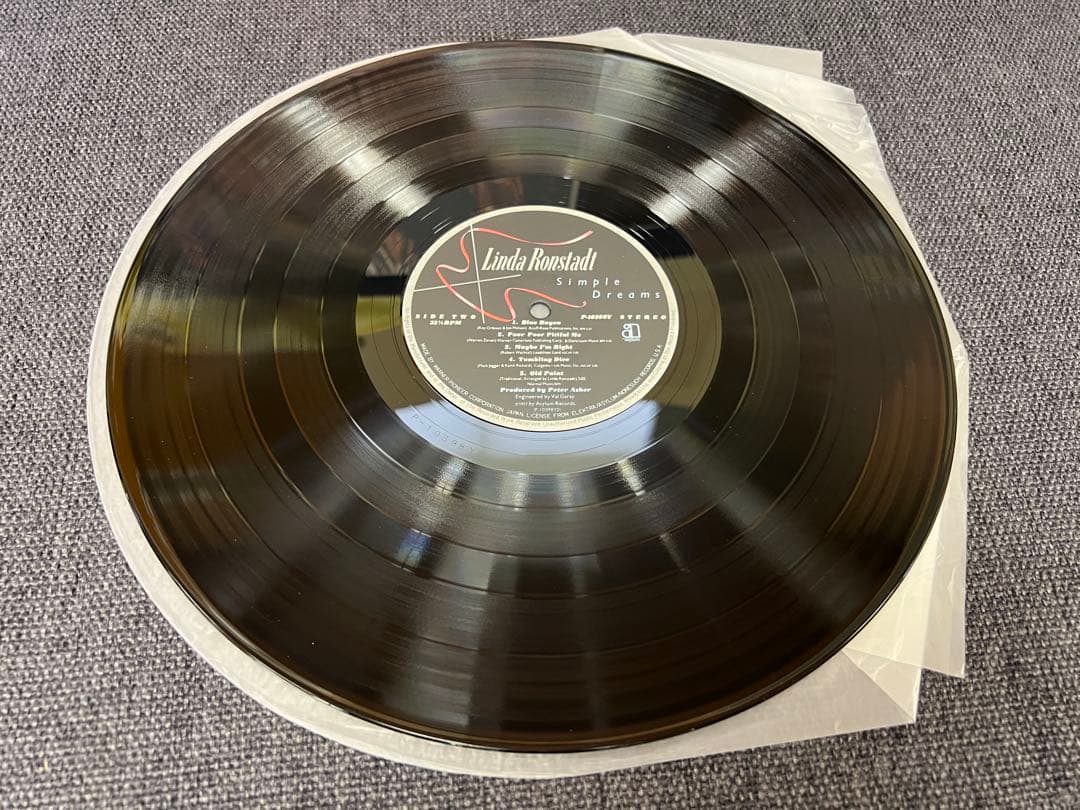 Linda Ronstadt Simple Dreams Vinyl LP 1977 Japan Pressing Obi P-10398Y