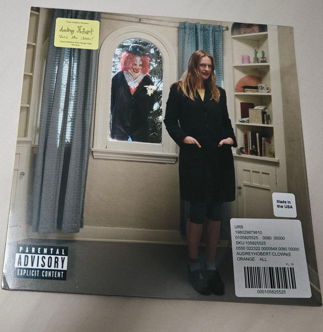 Audrey Hobert - Who’s The Clown? Limited Urban Outfitters Neon Orange Vinyl LP