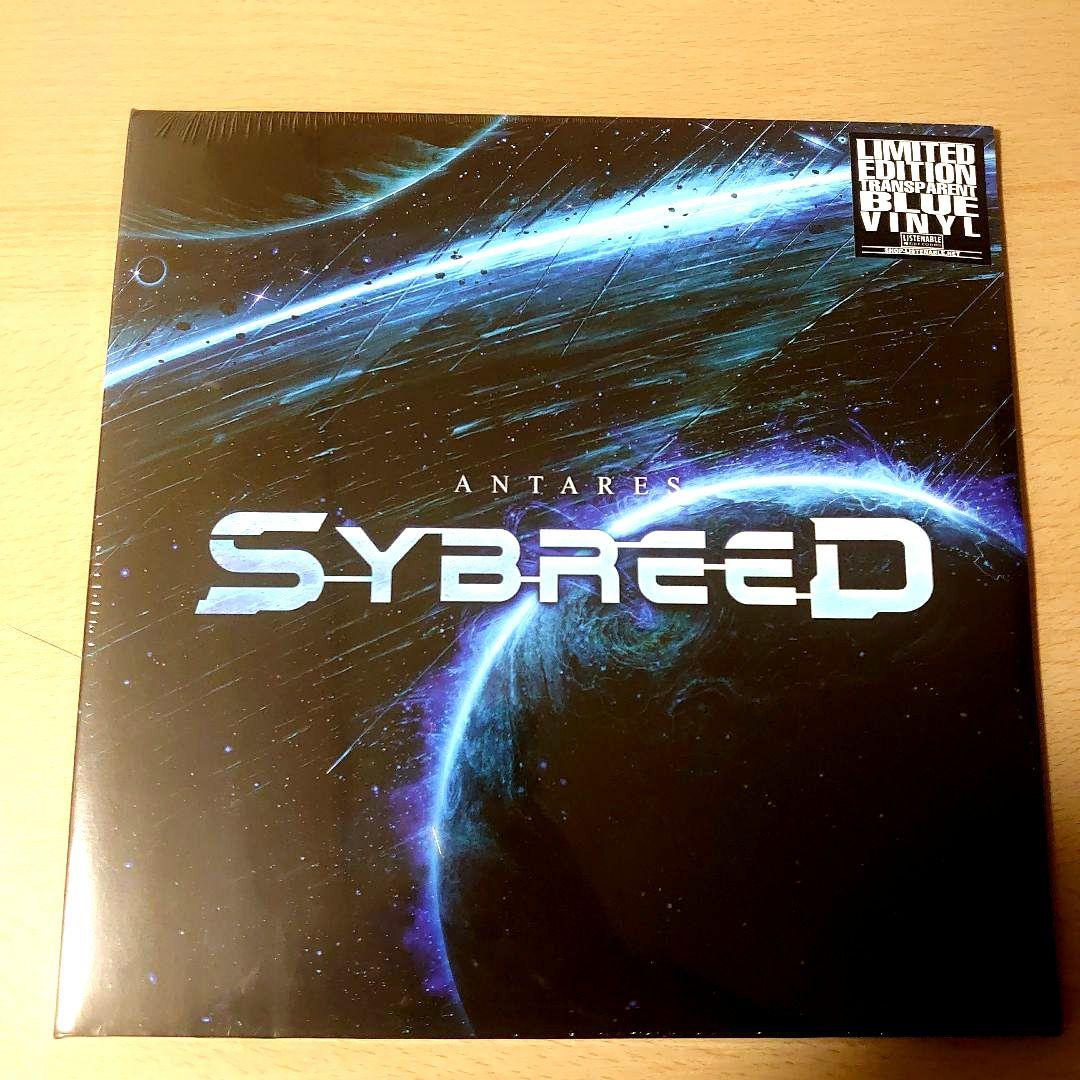 Sybreed - Antares 2LP Transparent Blue Vinyl Limited Edition Industrial Metal