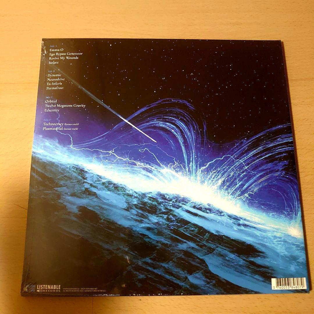 Sybreed - Antares 2LP Transparent Blue Vinyl Limited Edition Industrial Metal