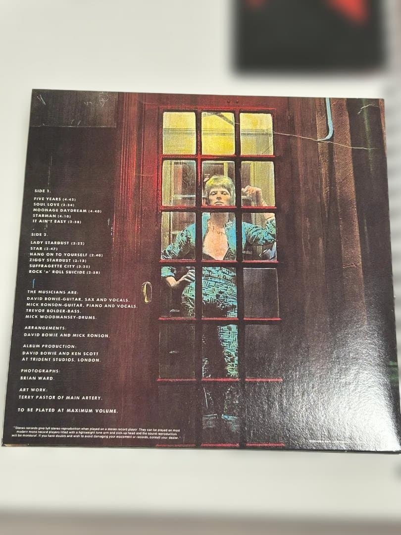 David Bowie Ziggy Stardust CD Japan Paper Sleeve Mini LP Obi Limited Edition