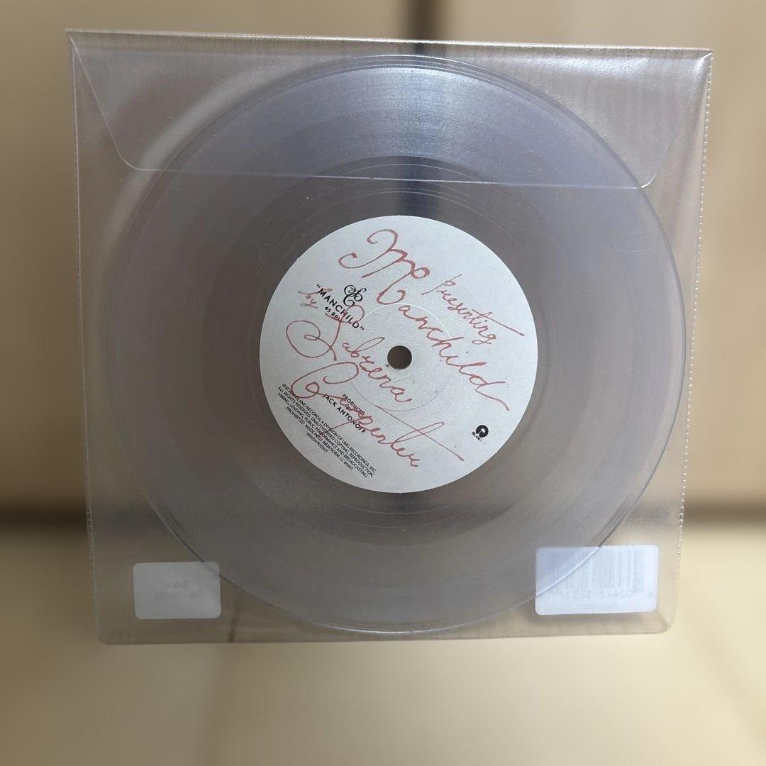 Sabrina Carpenter - Manchild 7" Clear Vinyl Record