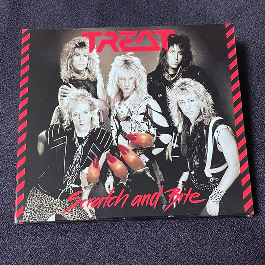 TREAT Scratch and Bite 2CD/DVD Set 2008 Remastered Swedish Melodic Hard Rock