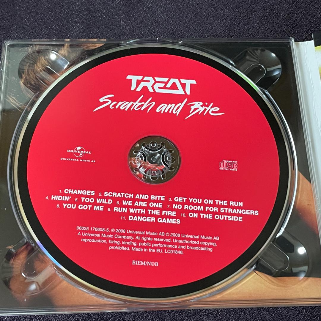 TREAT Scratch and Bite 2CD/DVD Set 2008 Remastered Swedish Melodic Hard Rock