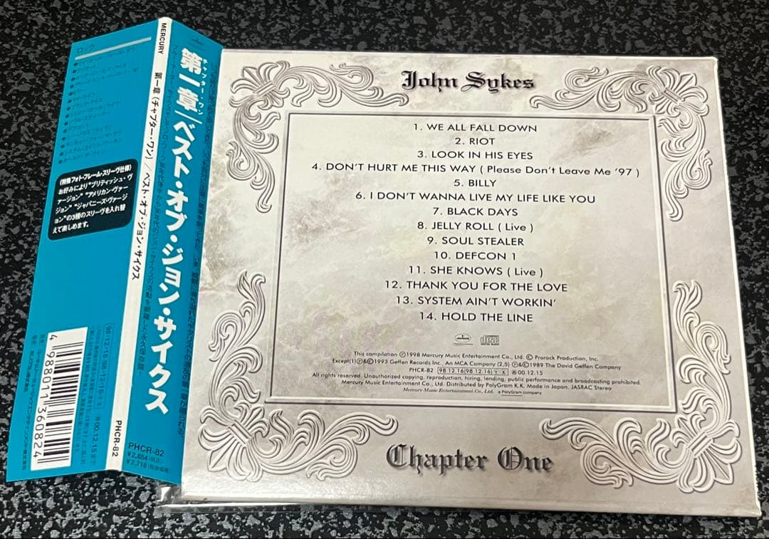 John Sykes Best of CD Paper Jacket Obi Near Mint Music Album | Japansoundstore