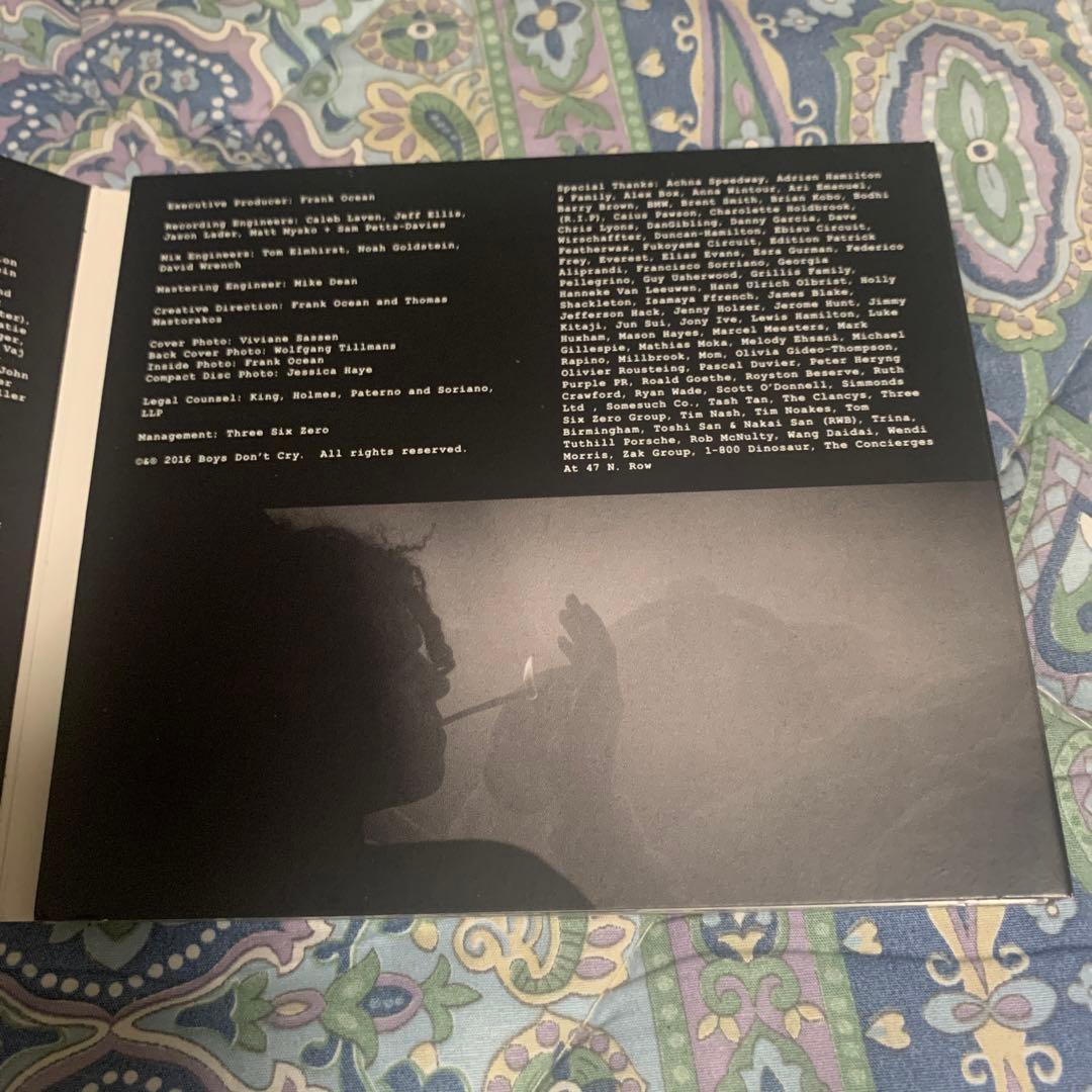 Frank Ocean - Blond CD, Official 2016 Black Friday Limited Edition