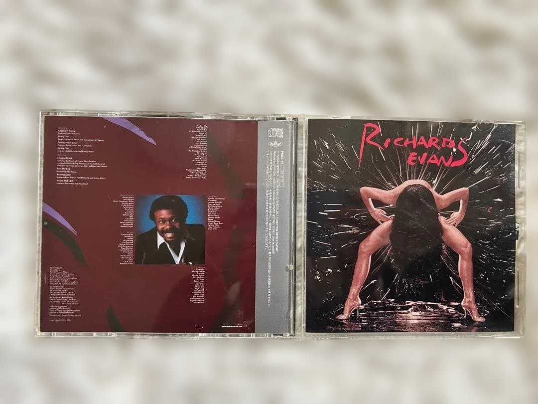 Richard Evans - Richard Evans CD Japan Press Tower Records Limited w/ OBI