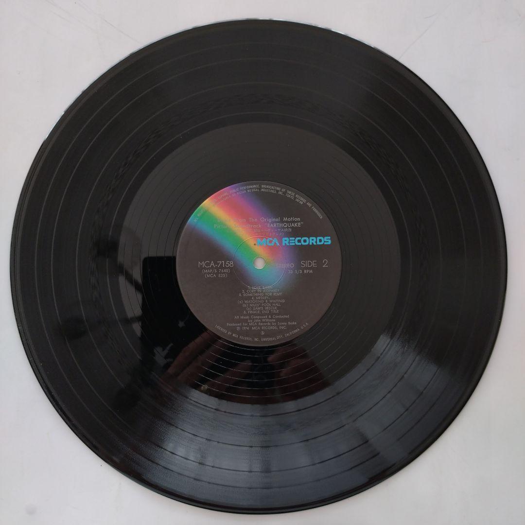 John Williams Earthquake Original Motion Picture Soundtrack LP Japan MCA-7158