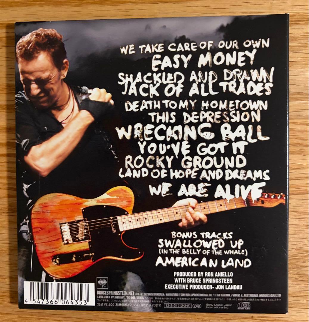 Bruce Springsteen - Wrecking Ball CD Japan Press Limited Edition Paper Sleeve