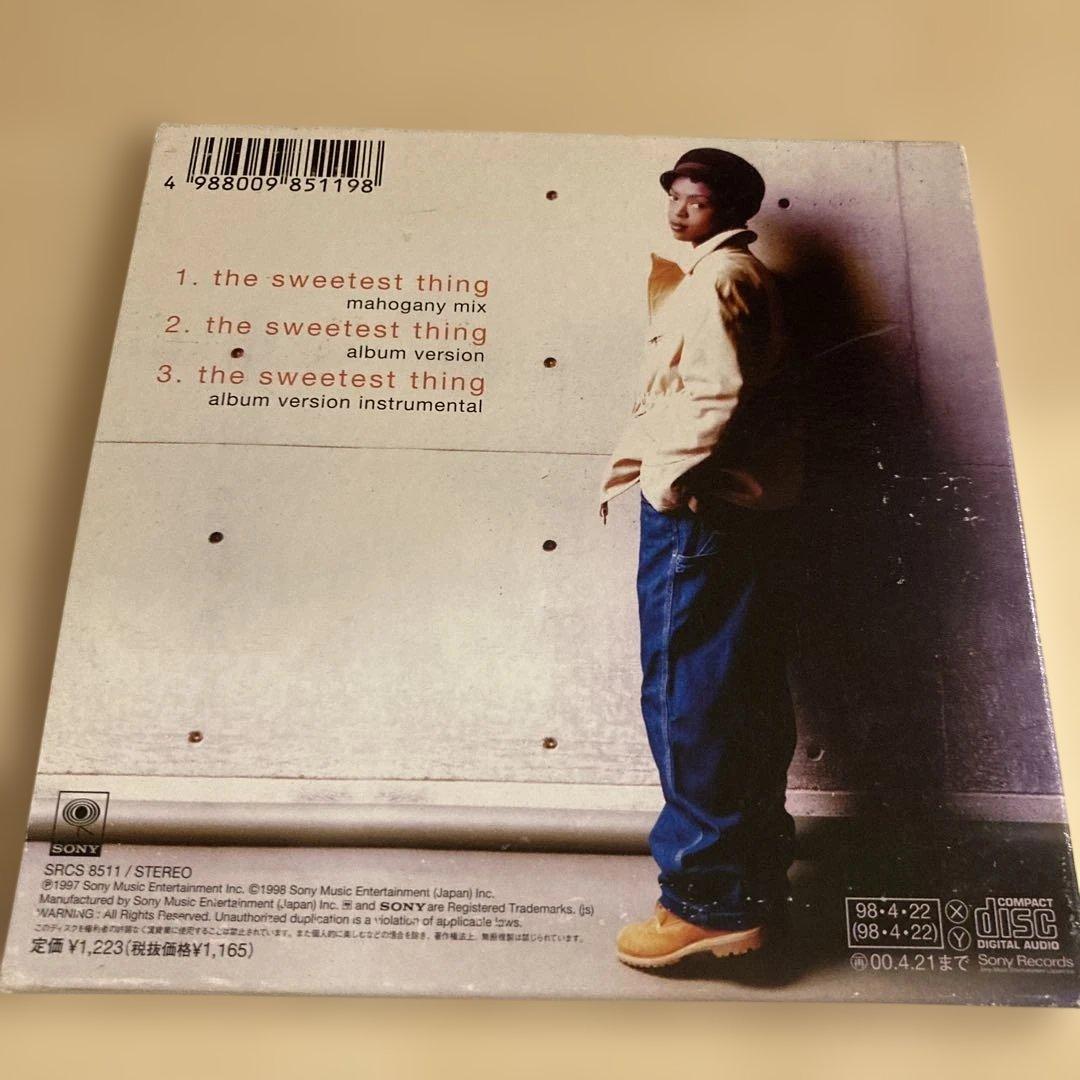 Lauryn Hill The Sweetest Thing CD Japan Press 1998 Sony Records SRCS 8511