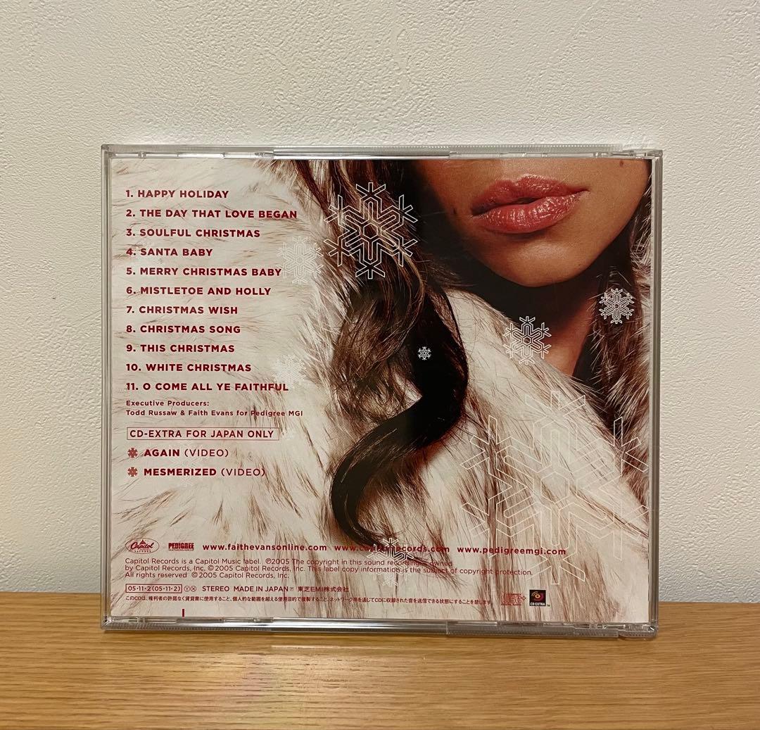 Faith Evans A Faithful Christmas Japan Press CD-EXTRA with OBI 2005