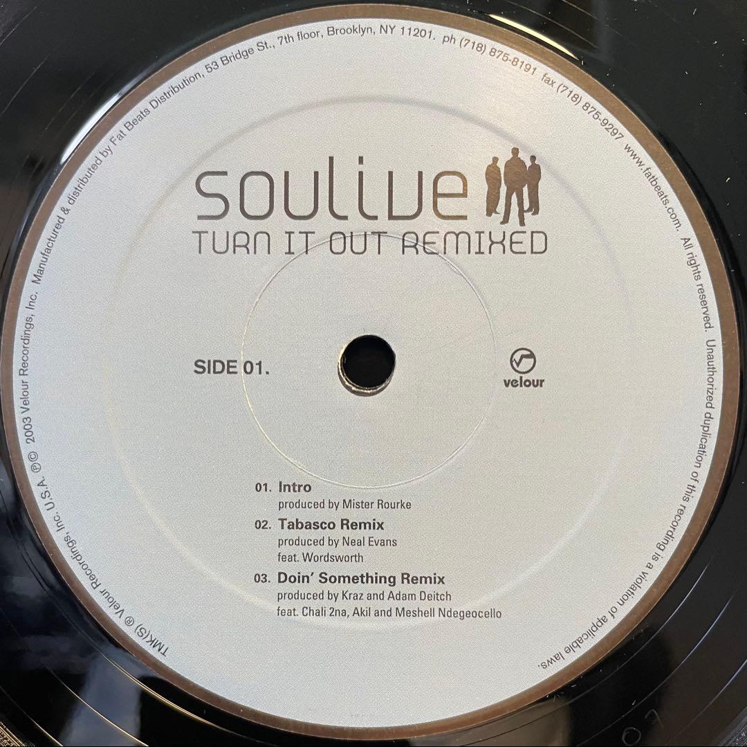 Soulive - Turn It Out Remixed (2003, US Original, 2LP, Jazz-Funk, Hip-Hop)
