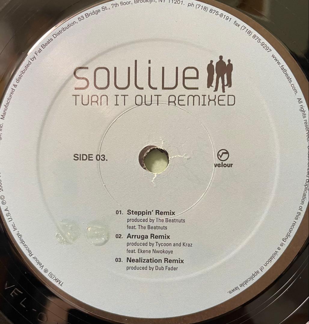 Soulive - Turn It Out Remixed (2003, US Original, 2LP, Jazz-Funk, Hip-Hop)