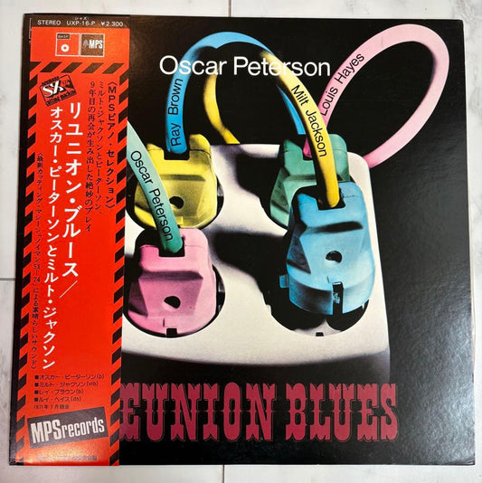 Oscar Peterson - Reunion Blues LP MPS Japan Pressing w/ Obi Vinyl Jazz