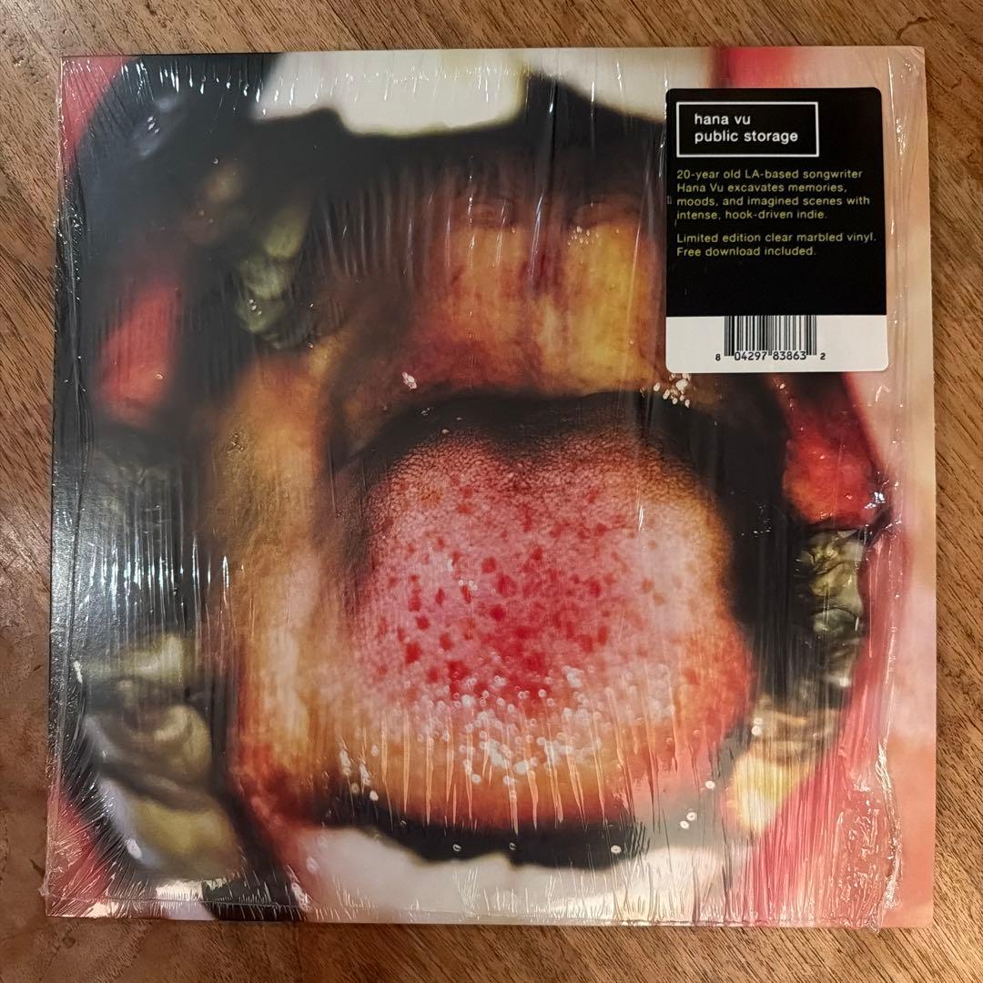 Hana Vu - Public Storage LP Limited Clear Marbled Vinyl Ghostly International