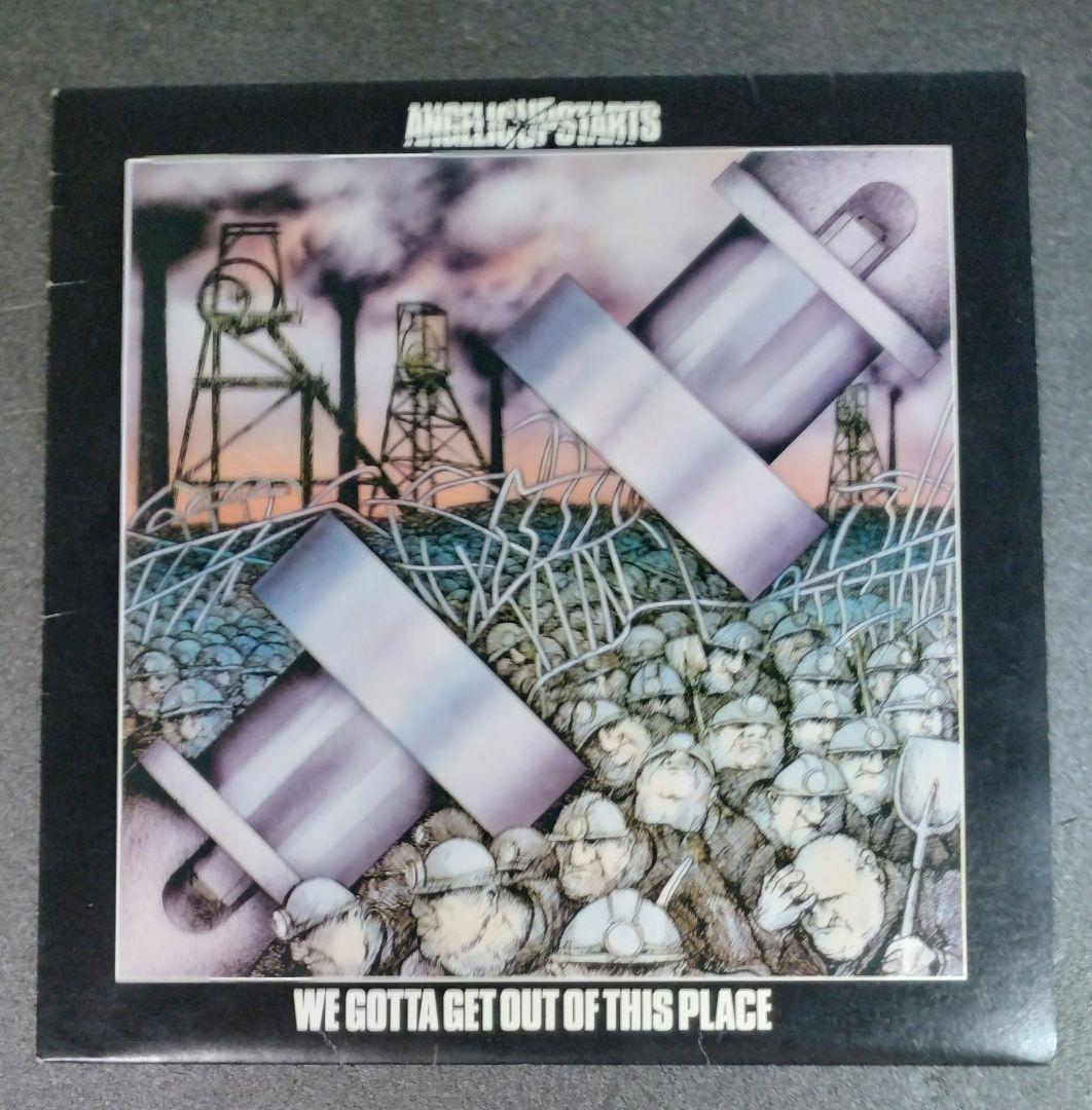 Angelic Upstarts - We Gotta Get Out Of This Place LP Vinyl Japan Pressing
