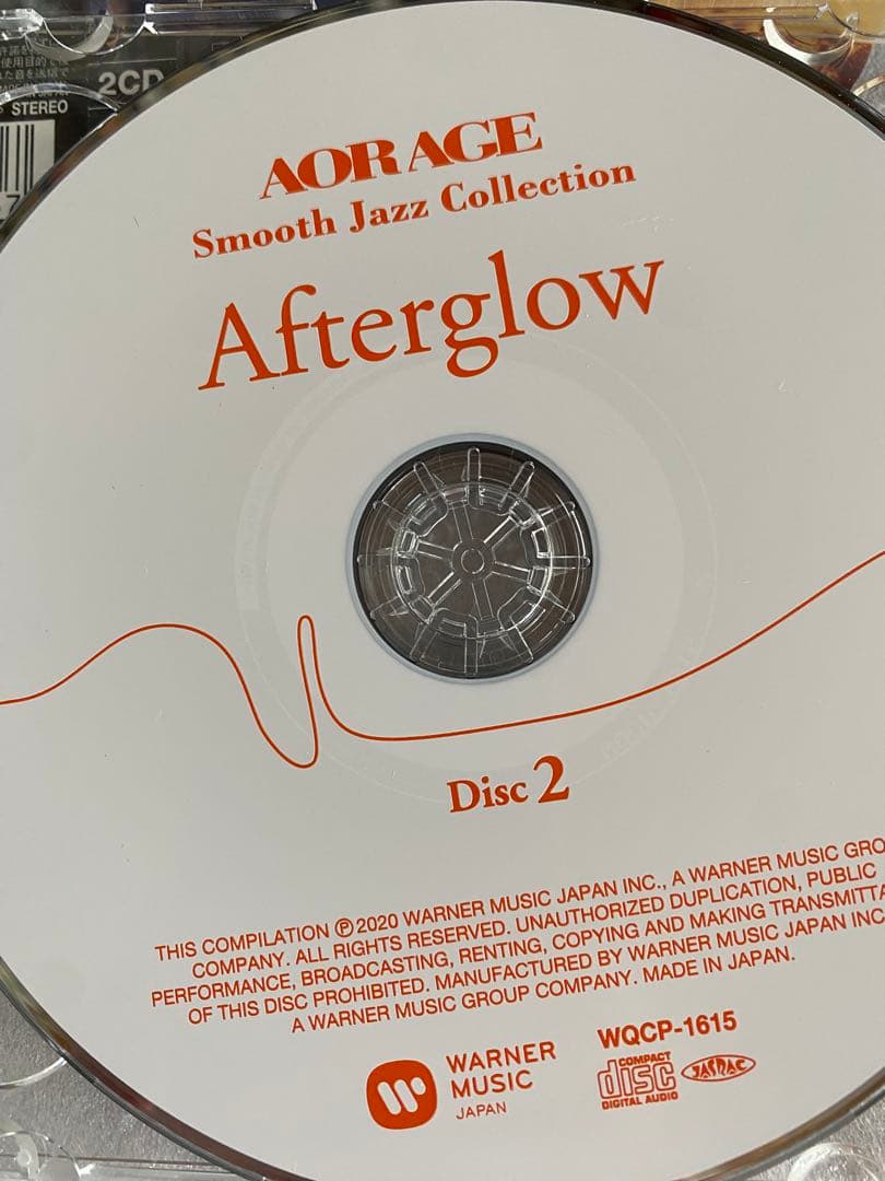 AOR AGE Afterglow 2CD Japan Press Smooth Jazz Collection with OBI 2020