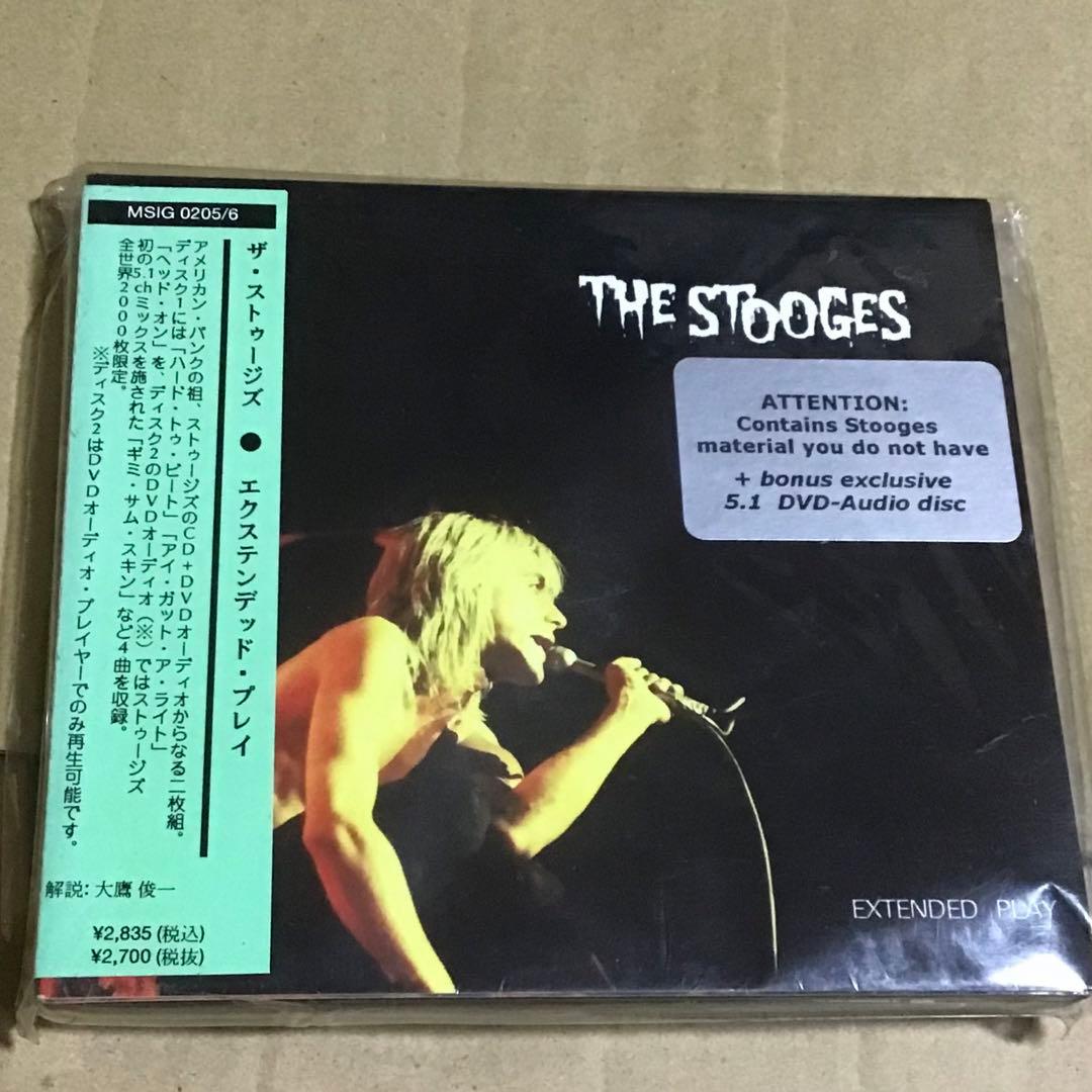 The Stooges Extended Play 2-Disc CD+DVD-Audio Japan Press Limited Edition