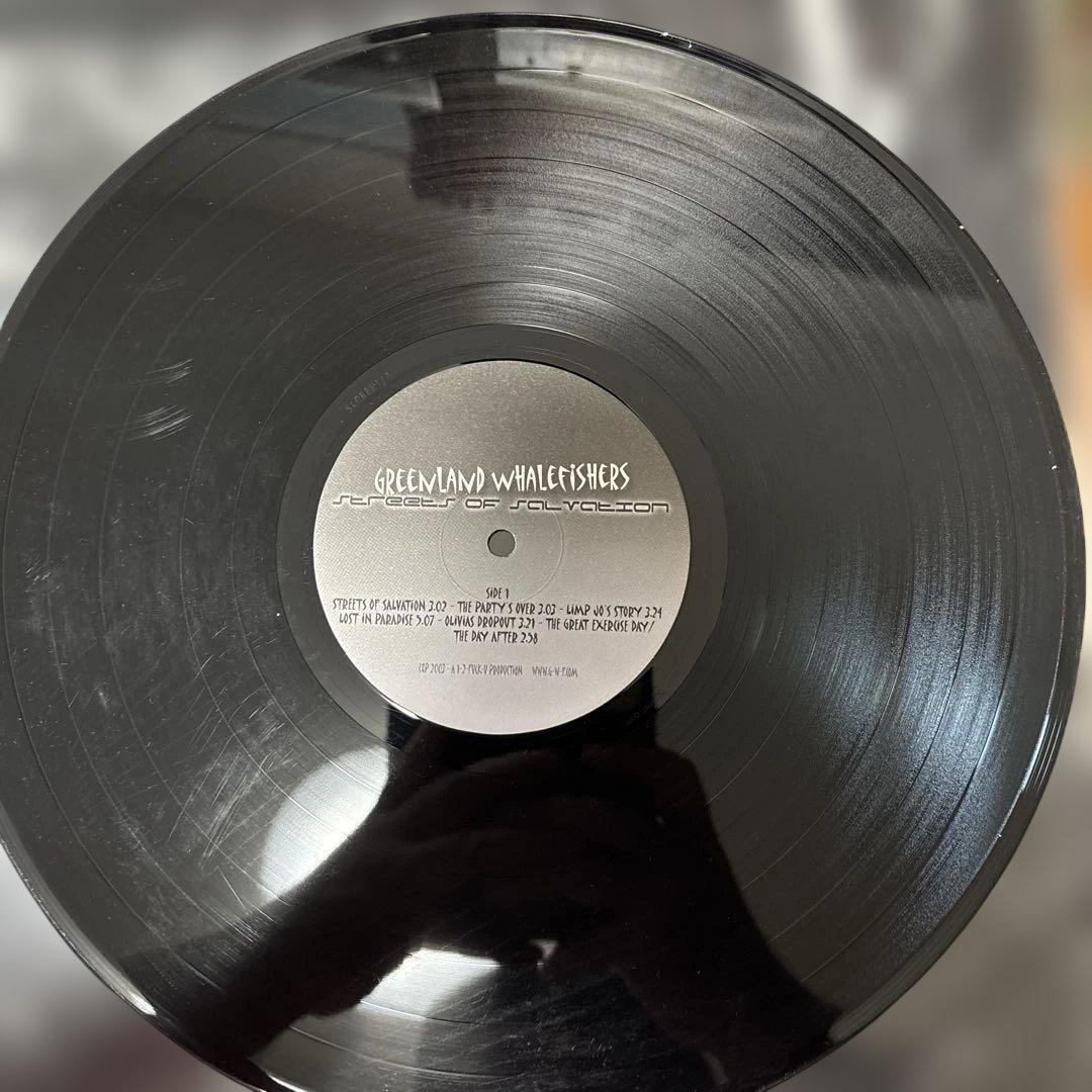 Greenland Whalefishers Streets of Salvation LP Record Black Used | Japansoundstore