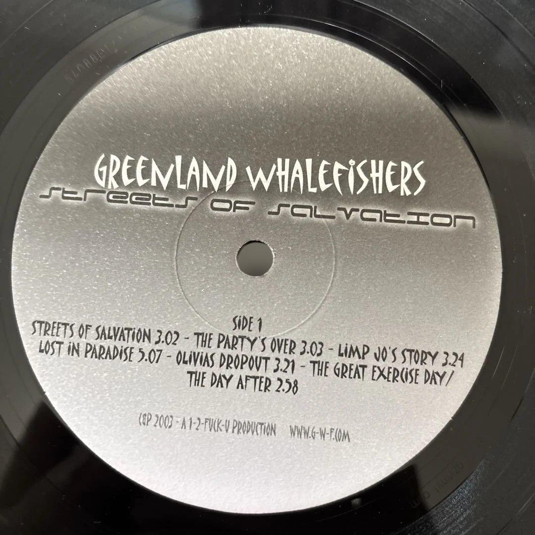 Greenland Whalefishers Streets of Salvation LP Record Black Used | Japansoundstore